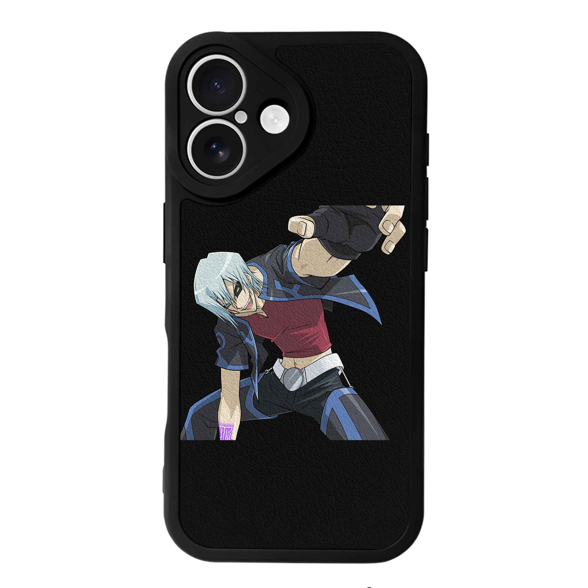 遊☆戯☆王 Yu-Gi-Oh! 【iPhone 16シリーズ対応】シリコンスマホケース（レザー調） 材質：シリコン